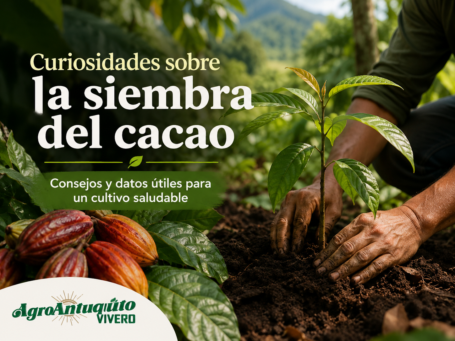 Curiosidades sobre la siembra del cacao